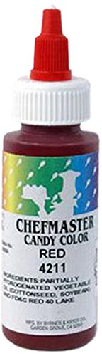 Red Chefmaster Liquid Candy Color, 2 oz