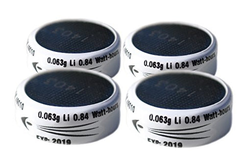 Adventure Lights Guardian Batteries - Strip of 4, Blister Pack