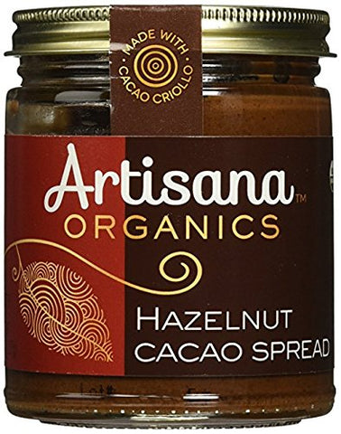 Hazelnut Cacao Spread, Organic, 8 oz Jar
