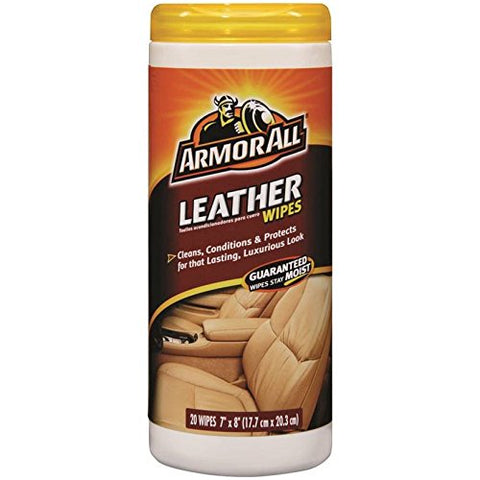 Armor All Leather Wipes 20 Counts