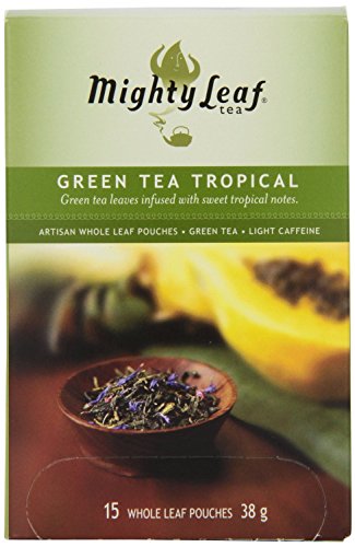 Mighty Leaf Green Tea Tropical 15ct