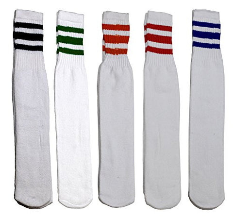 Mens Tube Socks (6-Pack) - White / Size 10-13