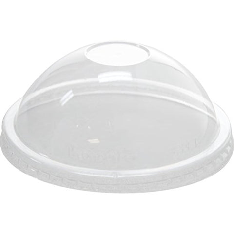 PET Dome lid for 12 oz Paper Cold/Hot Container (100mm)
