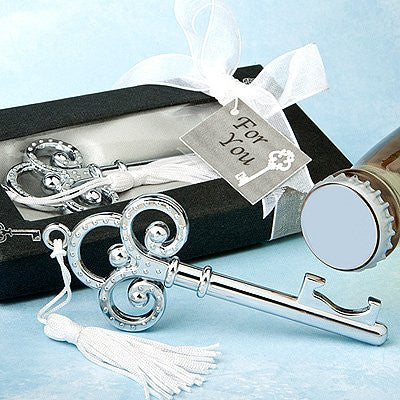 <em>Key To My Heart Collection</em> Key Design Bottle Opener - 18 count