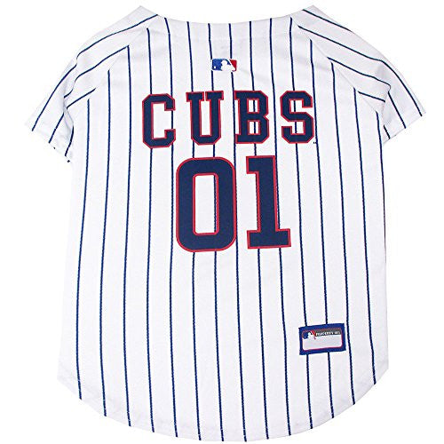 Chicago Cubs Dog Jersey Large