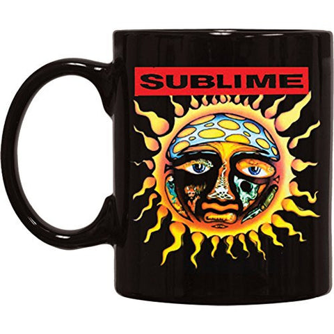Coffee Mug Of Sublimes Sun With Face