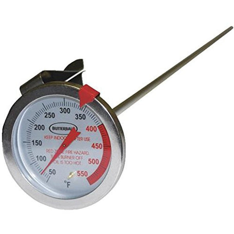 Masterbuilt 20100615 Stainless Steel Deep Fry Thermometer, 12-Inch