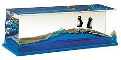 Wave Paperweight - Penguins