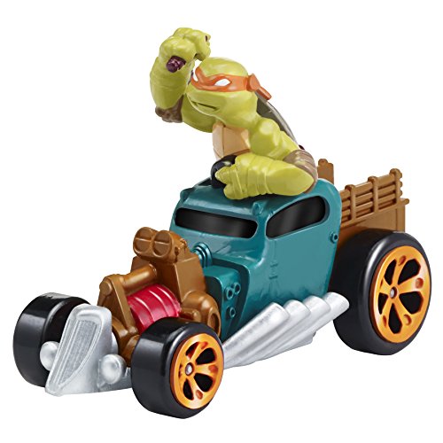 Teenage Mutant Ninja Turtles T-Machines Die Cast - Mikey in Hot Rod