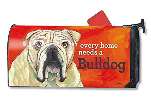 Bulldog Mail Wrap, 6.5" x 19" Mailbox