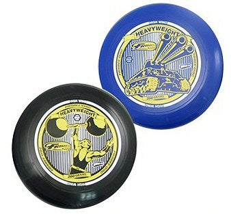 Heavy Weight Frisbee, 200 grams (color and design may vary) (Pack of 2)