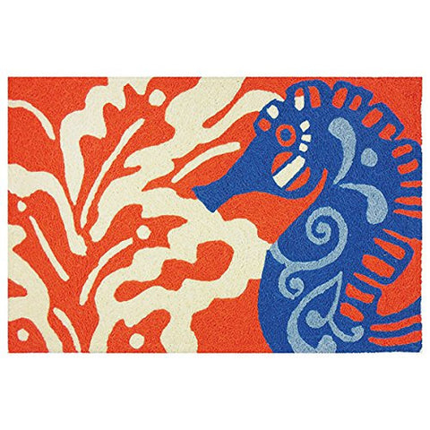 Seahorse On Coral 21" x 33"