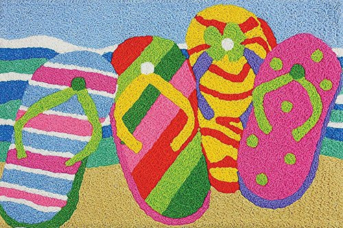 Summer Flip Flops 21" x 33"