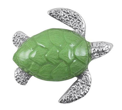 Sea Turtle Napkin Weight, Green