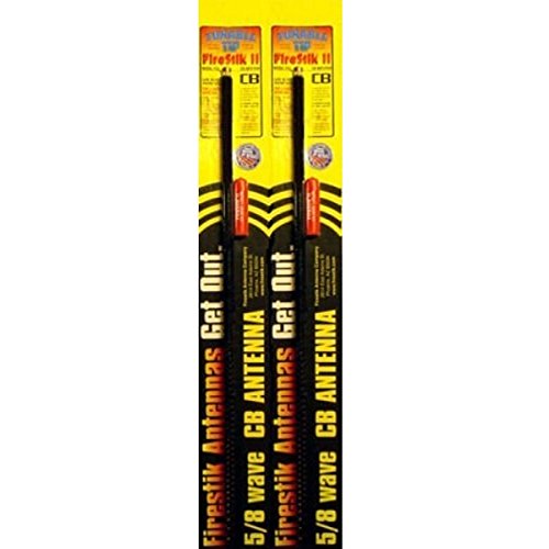 Firestik FS Series Tunable Tip CB Antennas 3 Foot Black