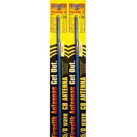 Firestik FS Series Tunable Tip CB Antennas 3 Foot Blue