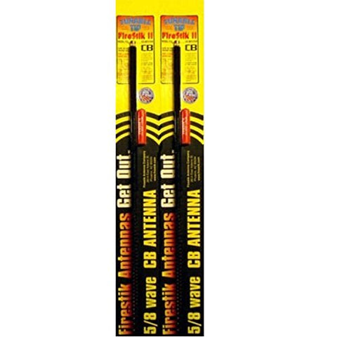 Firestik FS Series Tunable Tip CB Antennas 4 Foot Black