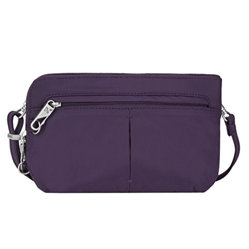 Anti-Theft Classic Light Convertible Crossbody & Waist Pack- Purple