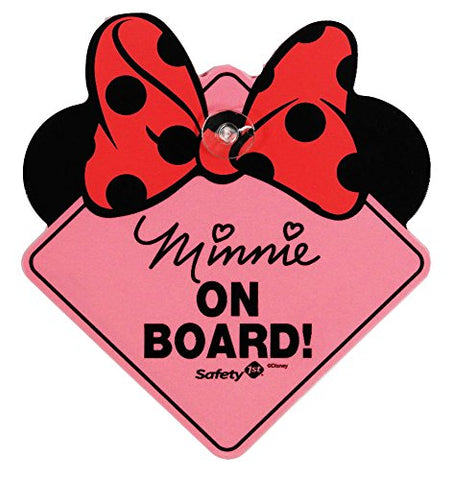 Disney Minnie on Board Baby on Board Sign