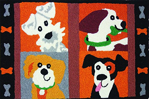 4 Square Pups 21" x 33"