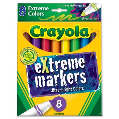 8 ct. eXtreme, Broad Line Markers