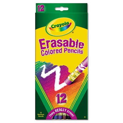 12 ct. Erasable Colored Pencils