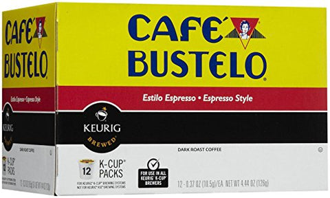 Café Bustelo, Espresso Style, dark roast, k-cup