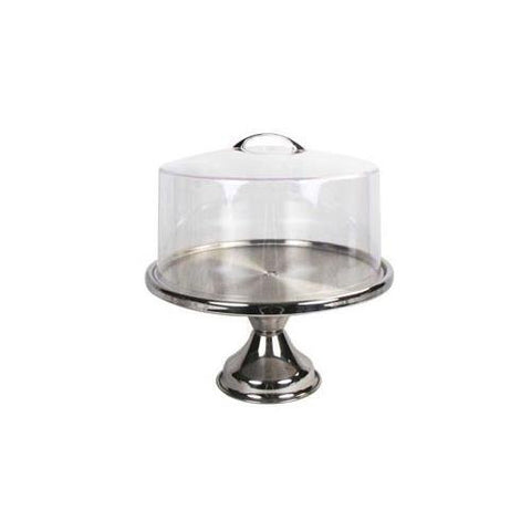 13" Cake Stand (Pastry Stand) with Acrylic Cover