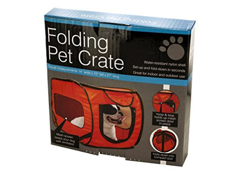 Folding Pet Crate
