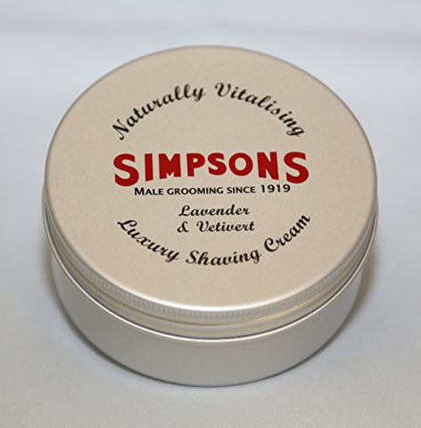 Luxury Shaving Cream, Lavender & Vetivert