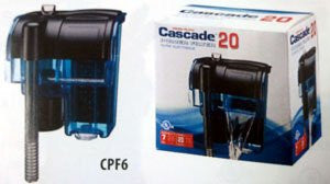 Penn Plax Cascade Hang on Filter 20 - 20 GPH - Up to 7 Gallon Tanks