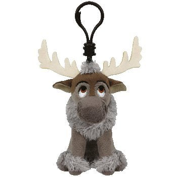 Sven the Reindeer Disney Frozen Plush Clips, 5-Inch