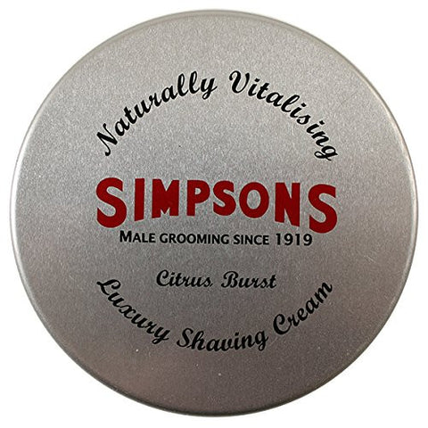 Luxury Shaving Cream, Citrus Burst