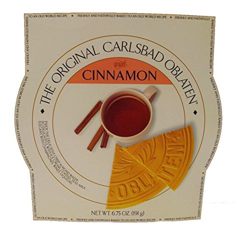 The Original Carlsbad Oblaten with Cinnamon 6.75 Oz. Gift Tin
