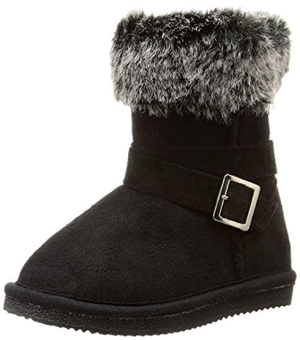 Belted Cuff Bootie - Black, Size 13 M US Little Kid