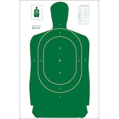 Texas Concealed Handgun License B-27 Training Target