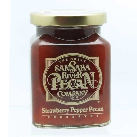 Strawberry Pepper Pecan Preserves, 11 oz