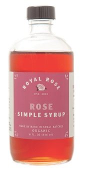 Rose Simple Syrup Organic 8oz
