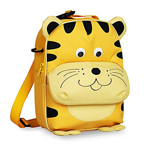 Kid's Backpack, Yellow Tiger
