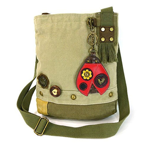 Patch Crossbody Bag - Ladybug, Sand