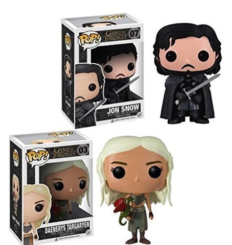POP GOT : Jon Snow and POP GOT : Daenerys Targaryen