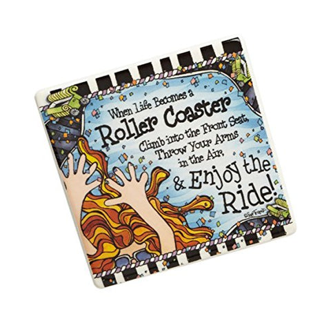 Enesco Suzy Magnet Rollercoaster