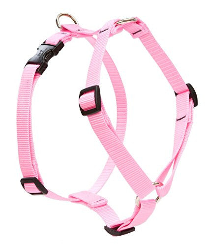 Lupine 3/4" Basics Collection - Pink, 14"-24" Roman Harness
