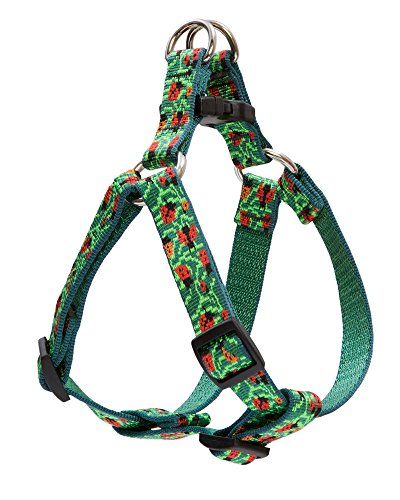 LupinePet Originals 3/4" Beetlemania 20-30" Step In Harness for Medium Dogs