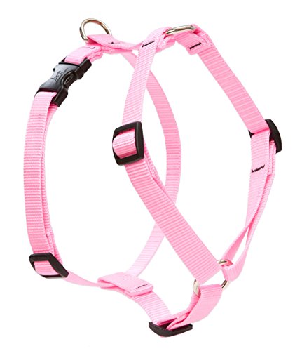 Lupine 1" Basics Collection - Pink, 20"-32" Roman Harness