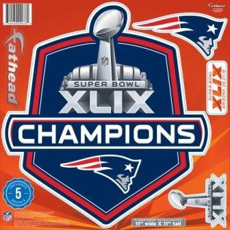 NFL New England Patriots Super Bowl XLIX Champs Teammate Logo