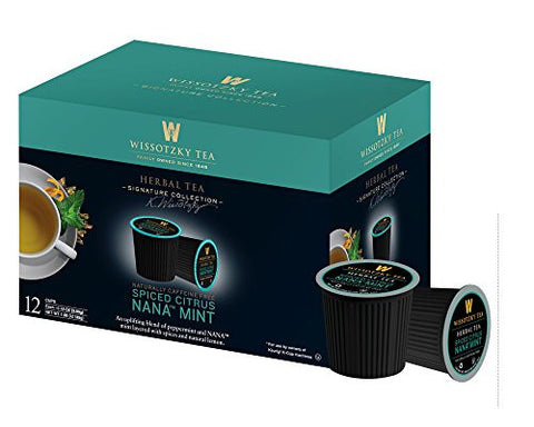 Wissotzky Spiced Citrus Nana Mint Herbal Decaf