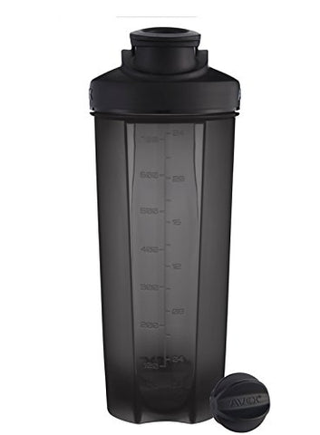 MixFit Shaker Bottle 28oz, Black