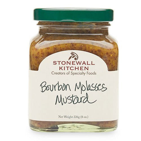 Bourbon Molasses Mustard 8 oz Jar