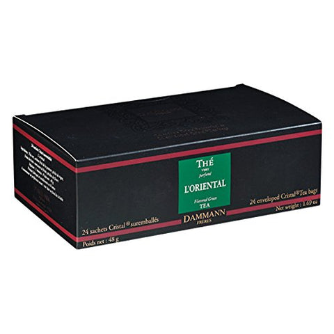 Horeca Tea Vert L'Oriental Sachet, Flavored Green (24ct per pack)